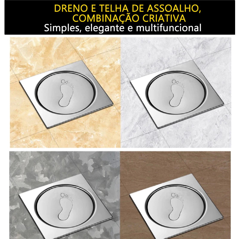 Ralo Click Inteligente (10x10cm ou 15x15cm)