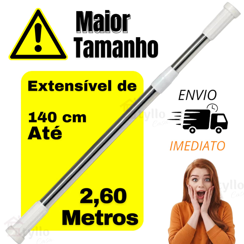 Varão Extensível Resistente Em Inox