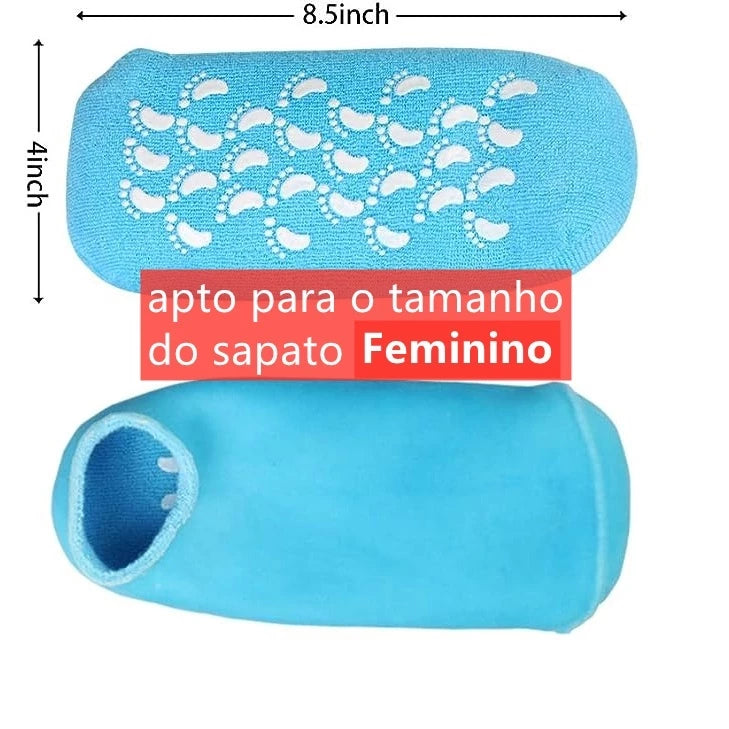 Meias Para Tratamento dos Pés Ressecados