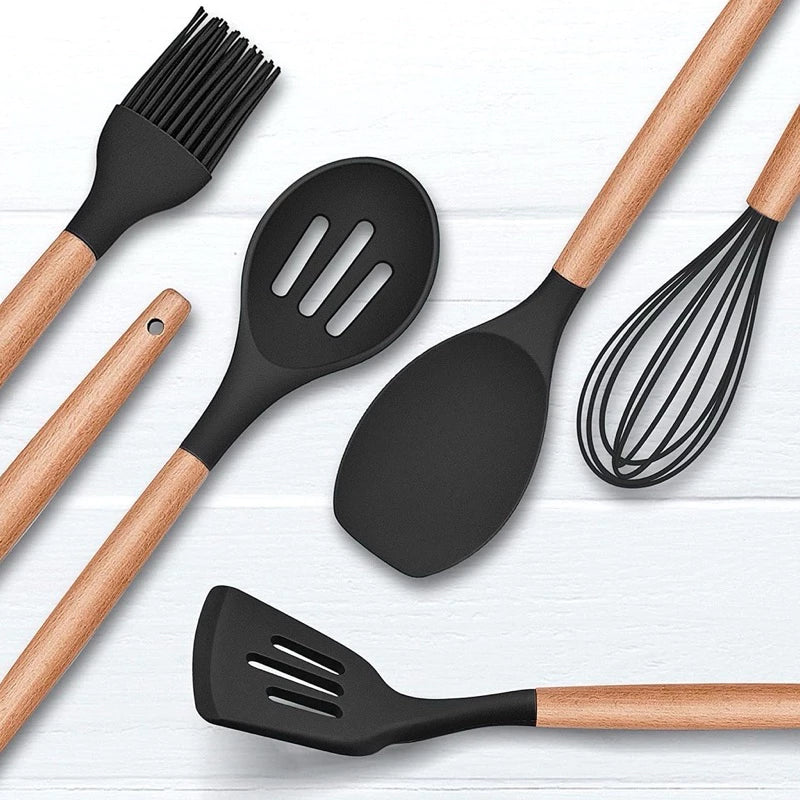 Jogo de Cozinha Kit C/12 Peças de Silicone