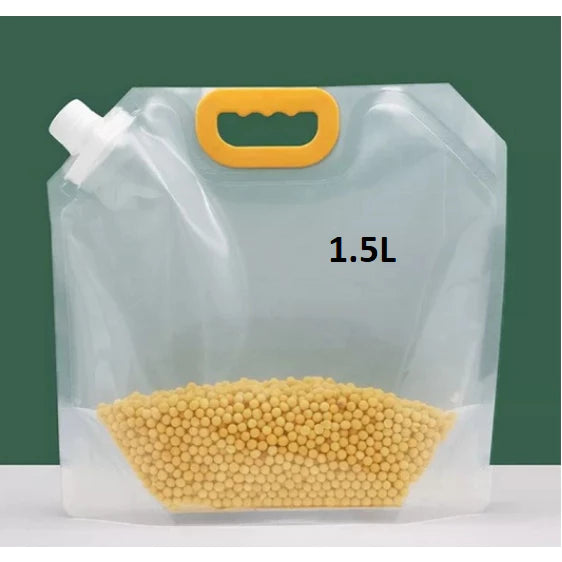 Kit 10 Recipiente para Mantimentos e Alimentos (1,5L)