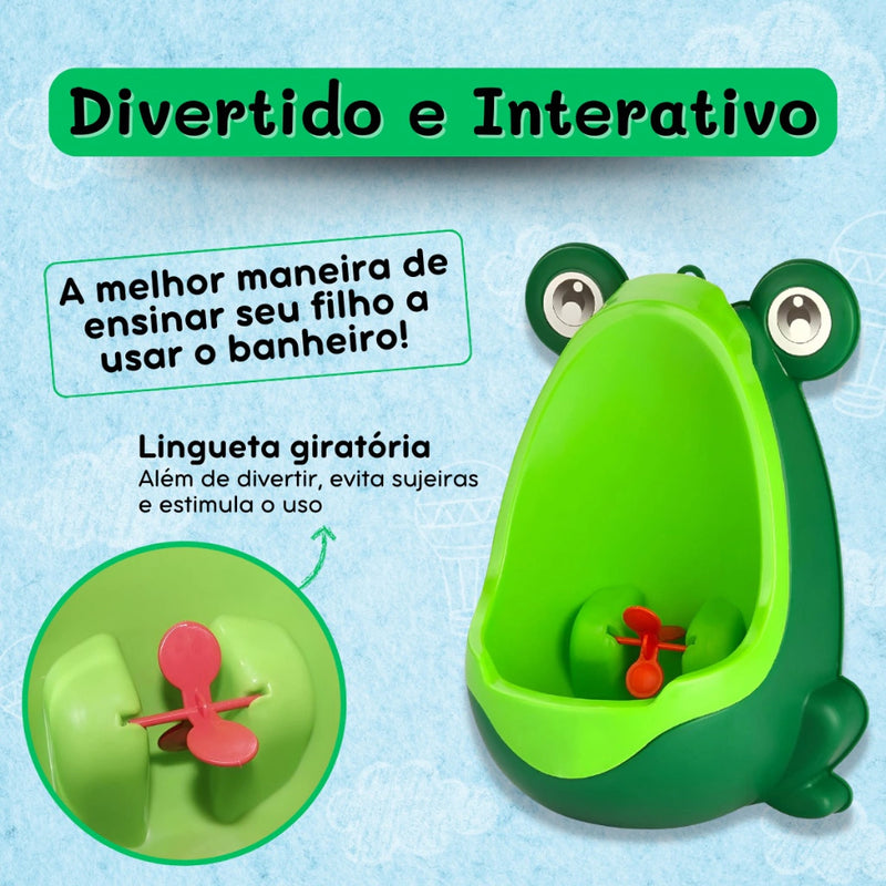 Mictório Sapinho Infantil