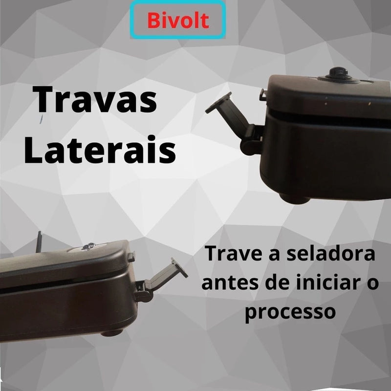 Seladora a Vácuo de Alimentos Doméstica Bivolt