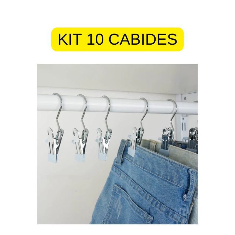 Kit Cabides Multifuncional Prendedor