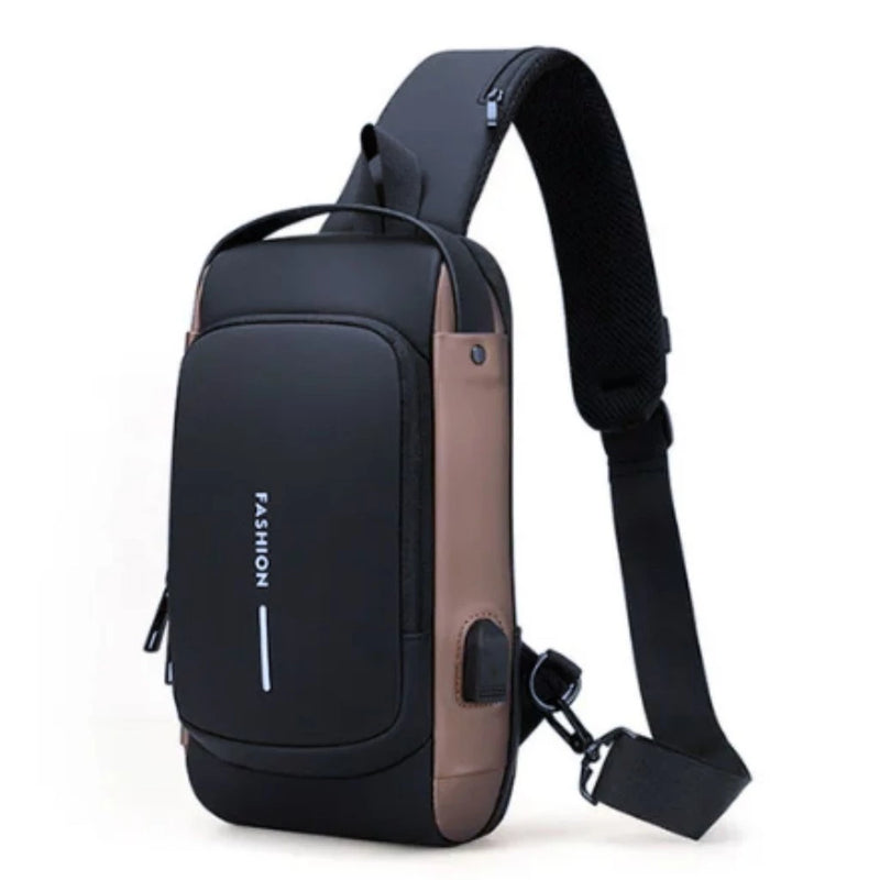 Mochila de Ombro Transversal Compacta