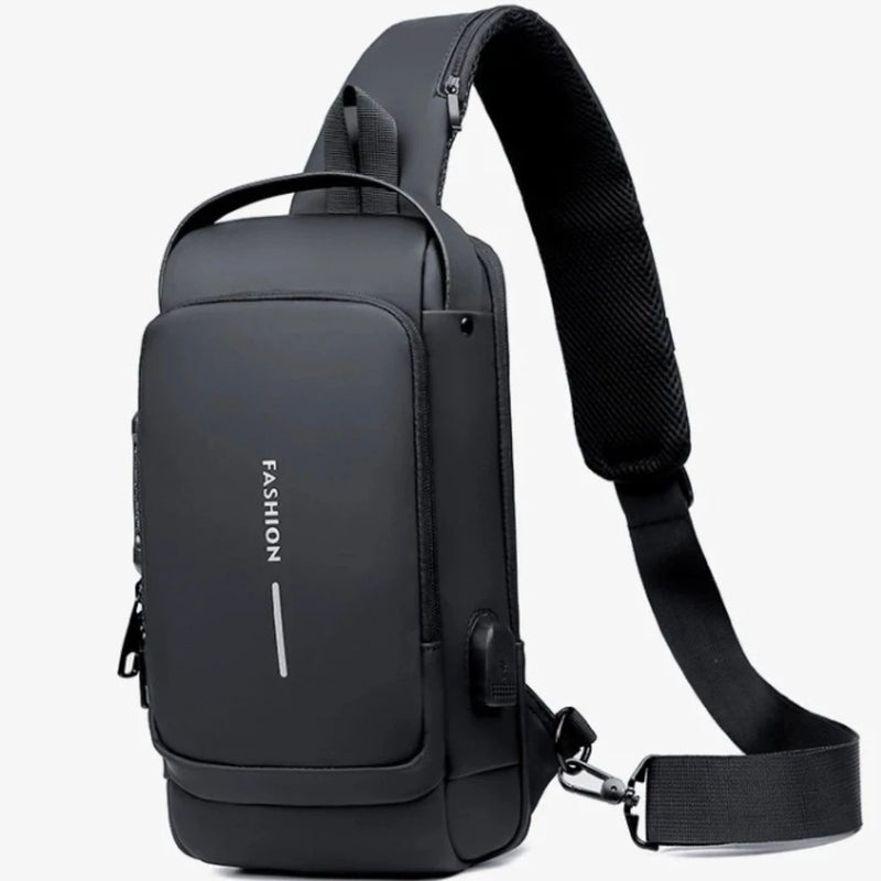 Mochila de Ombro Transversal Compacta